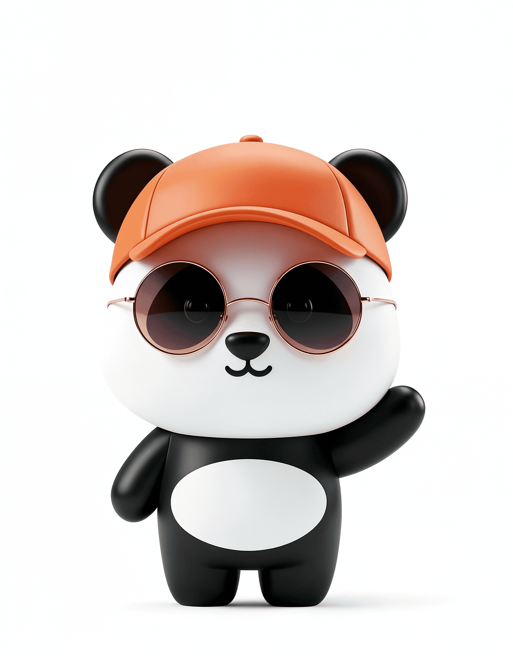 Play Panda mascot — Say hi!